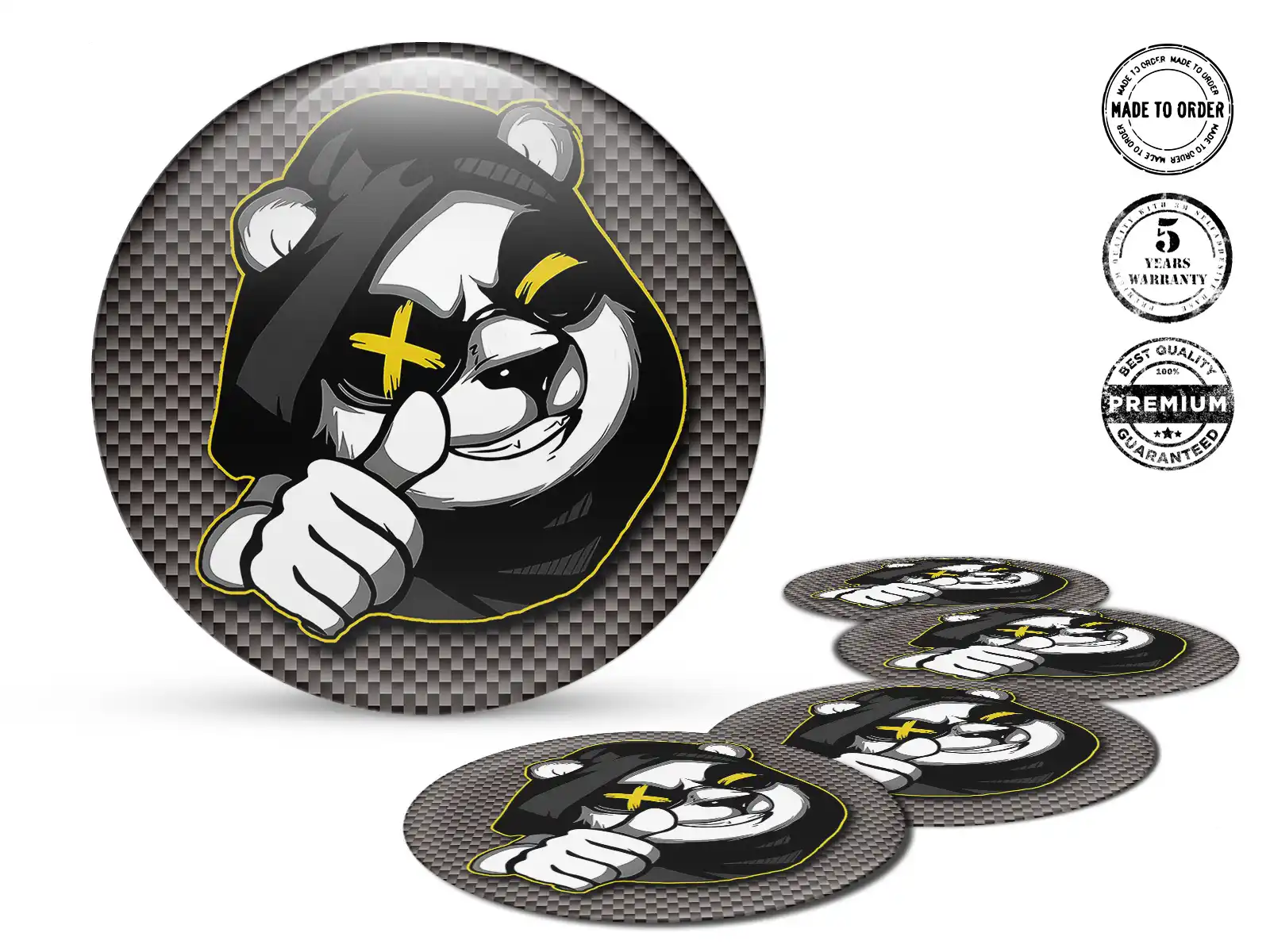 Decals on Wheels Tuning Radiant Racing Grid X